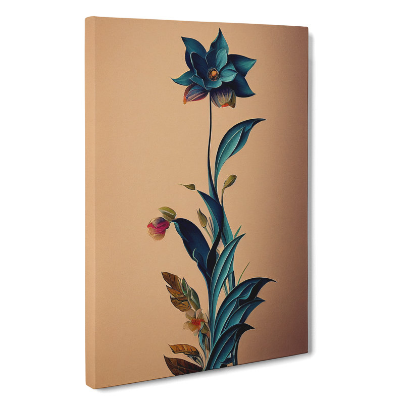 The Staggering Flower - Wrapped Canvas, 50cm H x 35cm W x 3cm D