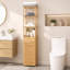 Bamboo Freestanding Linen Cabinet