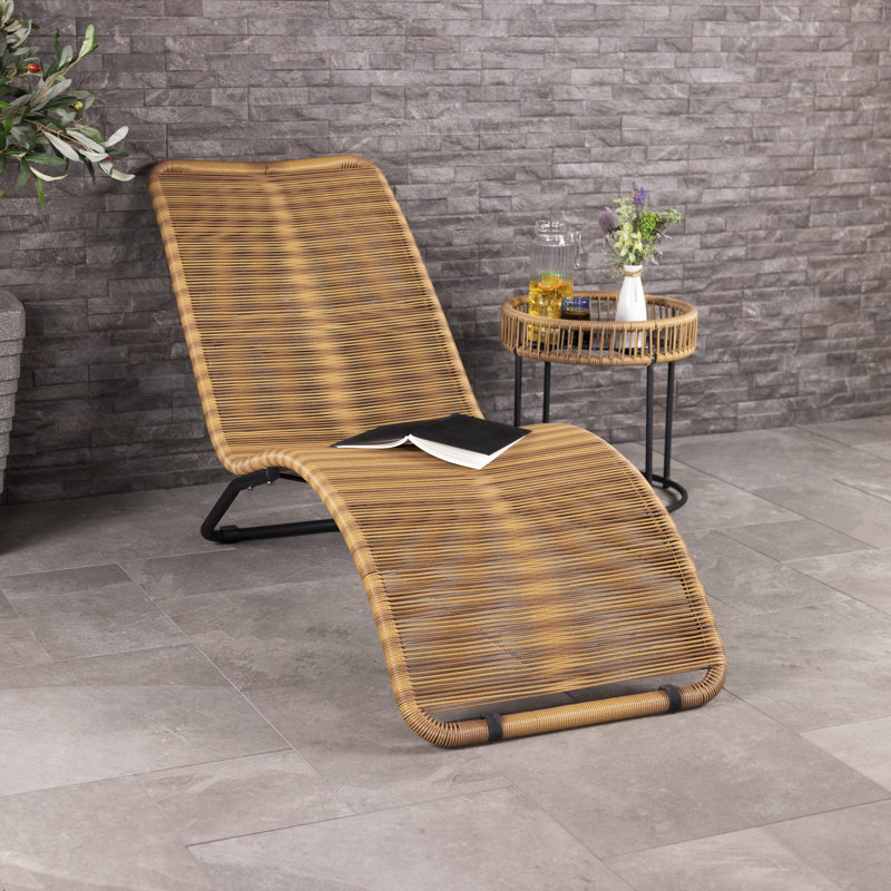 Brigid 161cm Long Reclining Single Chaise