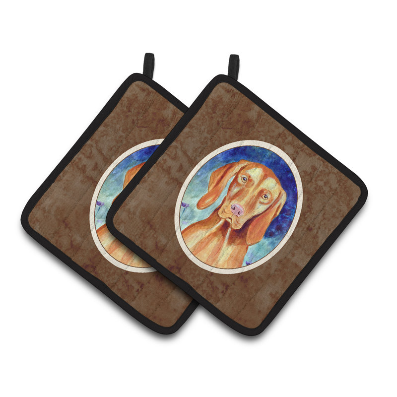 Caroline's Treasures Vizsla Polyester Potholder