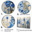 «Elegant Blue Bonnets Meadow - Blue Bonnets», reproductions d'art mural FL107197-95951291-95951292