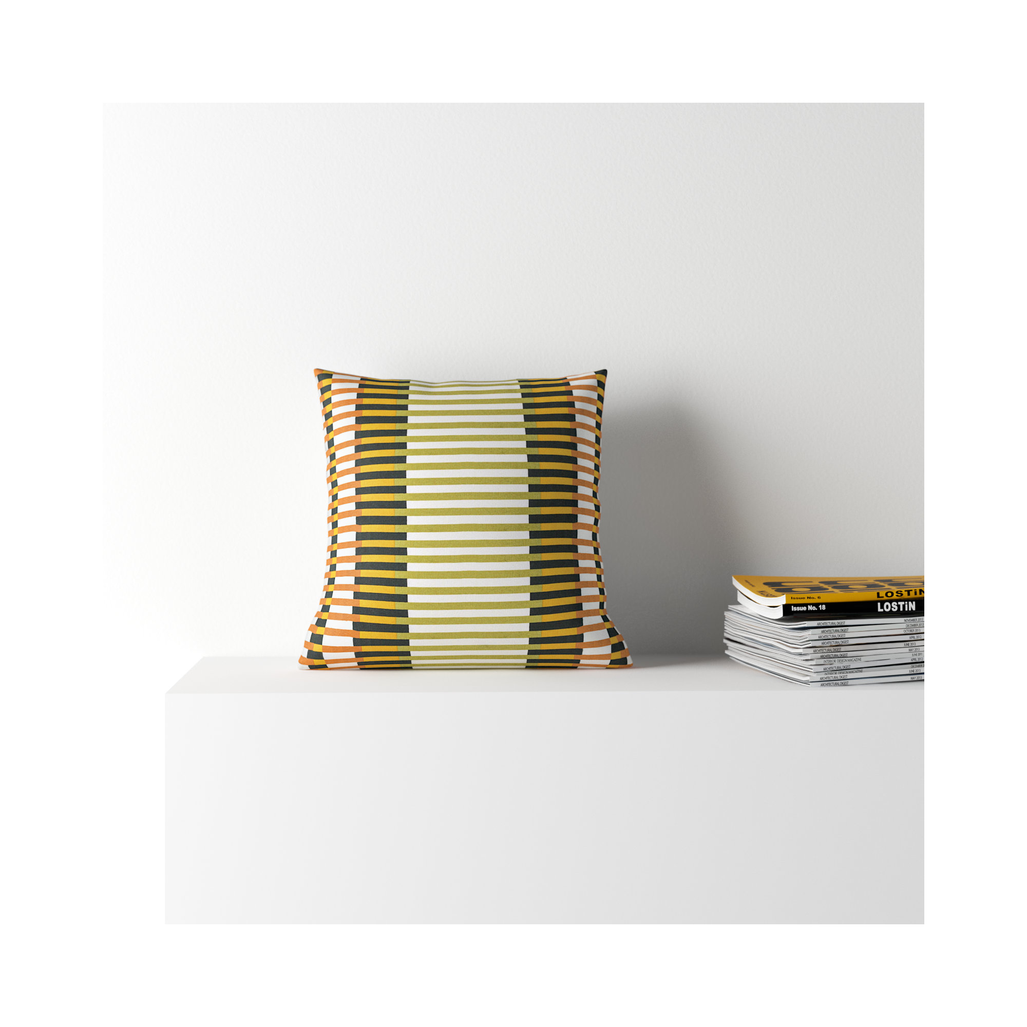 Jason Wu Sunset Throw Pillow, Pillow Cover Only - No Insert, 18" x 18"