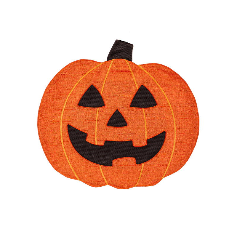 Napperon 14 "en forme de Jack-O-Lantern