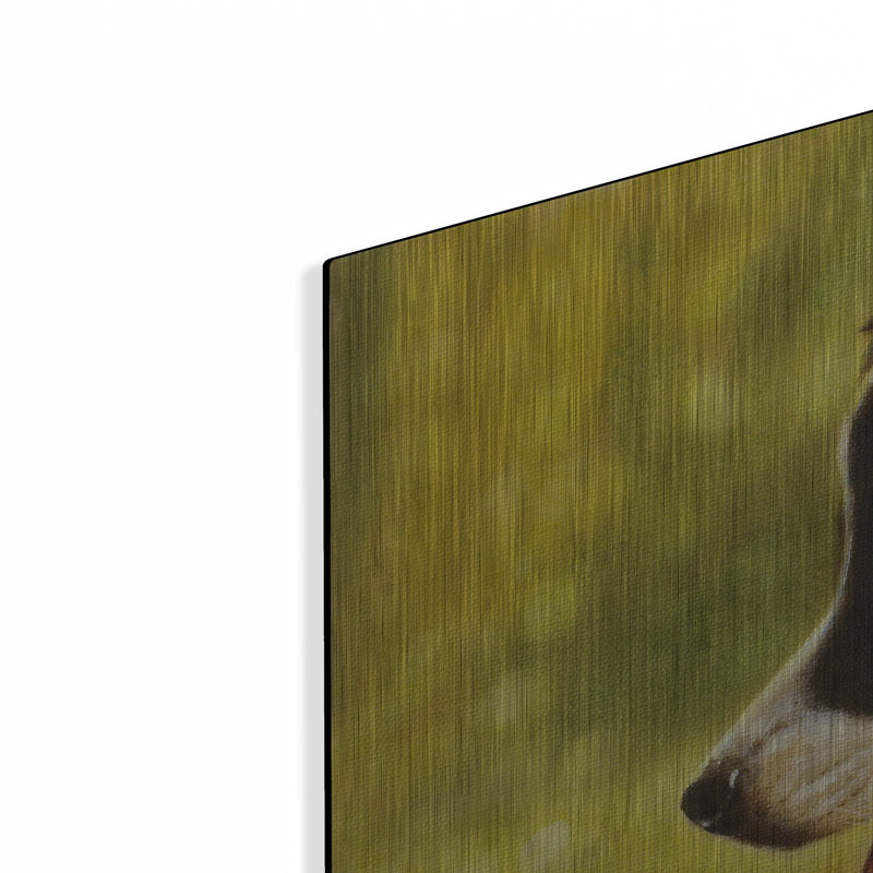 «Border Collie Garden» par John Silver, H 24 po x l 36 po