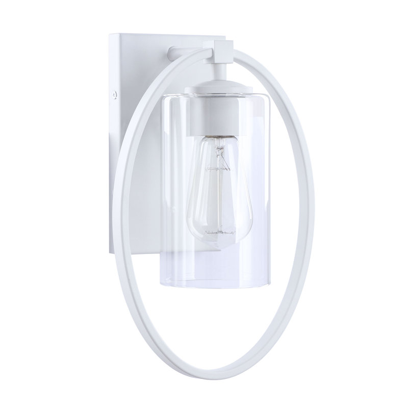 Applique pour salle de bain Aspen, Blanc mat