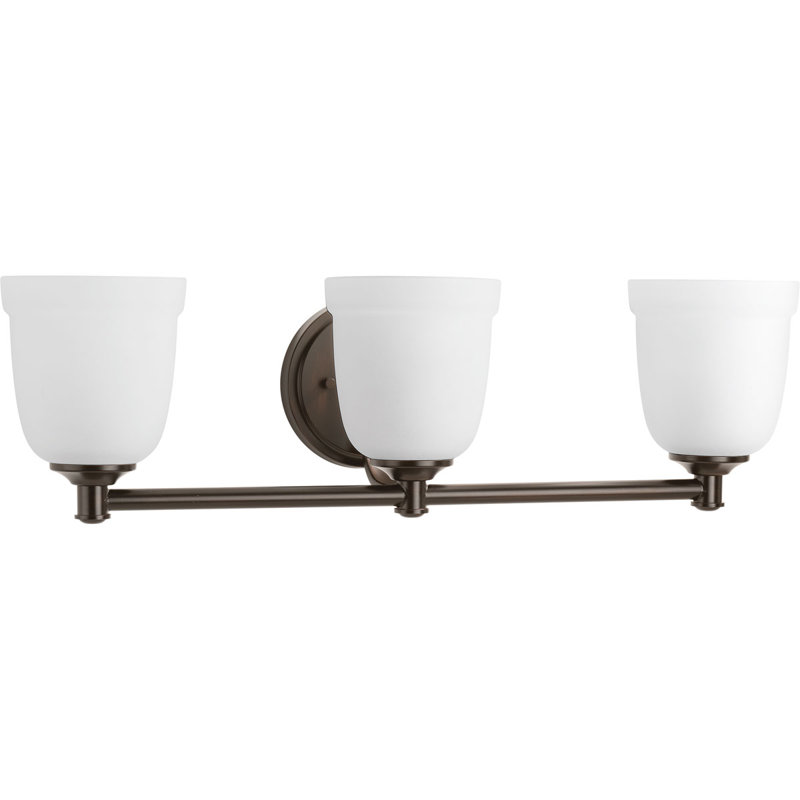 Éclairage pour meuble-lavabo à intensité variable Dolla, Bronze antique