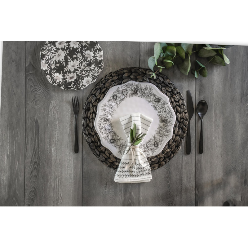 Dunham Botanical 9" Melamine Salad Plate