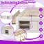 Structure de lit grand format avec tiroirs et pied de lit, rangement peu encombrant-452645572