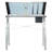 Courson 1.25" W Desk Base