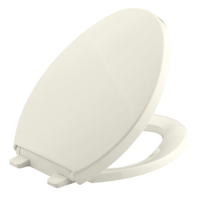Saile Quiet-Close with Grip-Tightelongated Toilet Seat