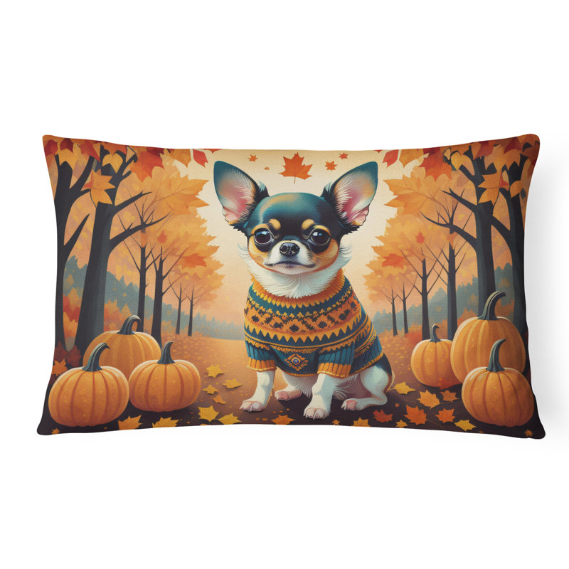 Housse et insert de coussin rectangulaire intérieur / extérieur en polyester 