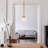 Capri 5-in 100-277V 1-Light ETL Certified Integrated LED Height Adjustable Globe Pendant Lighting-75051171
