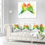 Coussin perroquets de la famille animal aquarelle-31481611-31481614