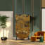 Garde-robe classique en feuilles de bambou