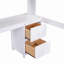 Loft Bed With Desk, Cabinets, Drawers And Charging Station