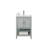 Petersburgh 24'' Single Bathroom Vanity with Ceramic Top-2037487518