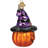 4 " Glass Hanging Figurine Ornament