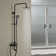 Milo Round Black Shower Head Sleek Modern Design for a Stylish and Powerful Shower