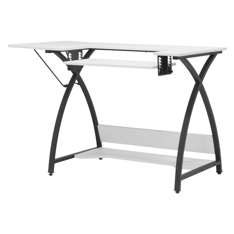 Comet 45.5" x 23.5" Sewing Table with Sewing Machine Platform