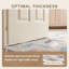 Tapis moderne à rayures effet pinceau, bleu sarcelle, beige, gris, brun, blanc, antidérapant, à poils courts, adapté à l'intérieur et à l'extérieur, idéal pour le salon, la chambre, la salle à manger, l'entrée, le corridor, le bureau, la cuisine, les zones de passage intense, facile à nettoyer, imprimé, ultra doux, à bords ourlés et lavable.-865588205