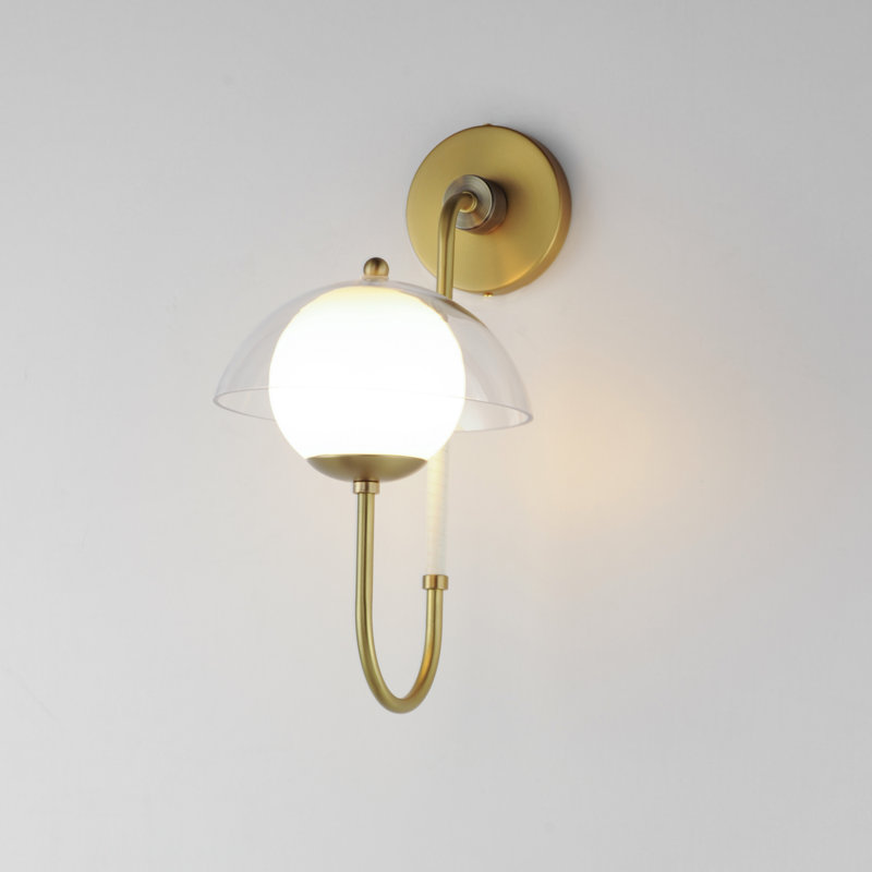 Chapeau 1 - Light LED Armed Sconce
