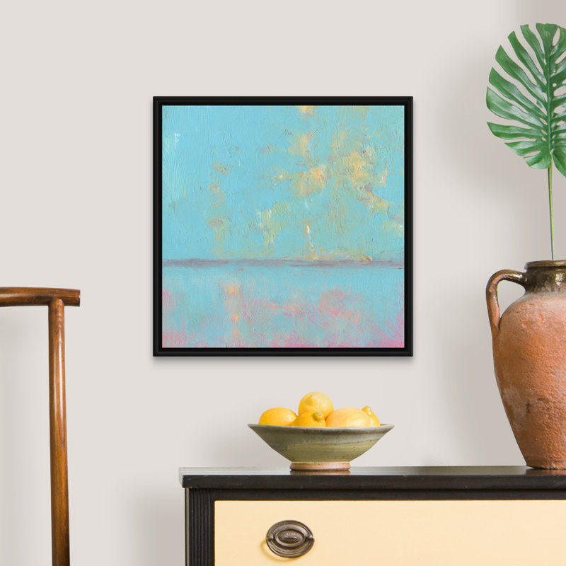 «Desire I» par Carol Young - reproduction d'art, Toile avec cadre noir, H 22 po x l 22 po x P 1,75 po