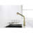 Spot Gold Stainless Steel Laundry Faucet With Single Pull-Out And Dual Spray, 360 Rotating Nozzle, Corrosion Treatment, Suitable For Daily Cleaning Spray In Stainless, High Simple Water Flow Control,