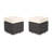 Jossif Resin (All Weather) Wicker/Rattan Outdoor Ottoman-912264744