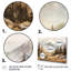 «European Fog Mountain Dream I - Winter Landscape Multipanel», art mural