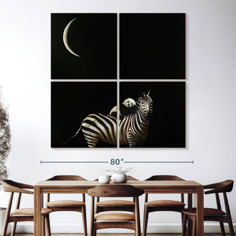 Brampt Safe Passage, 74" H x 74" W