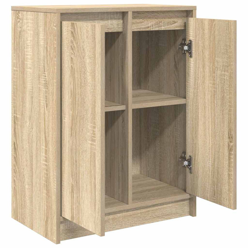 Sideboard 57X34x76 Cm Engineered Wood, Sonoma Oak