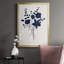 Indigo croquis I, reproduction encadrée de qualité supérieure - prêt à être accroché-88259959-88259953
