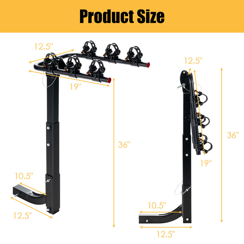 Support à vélo ancré
