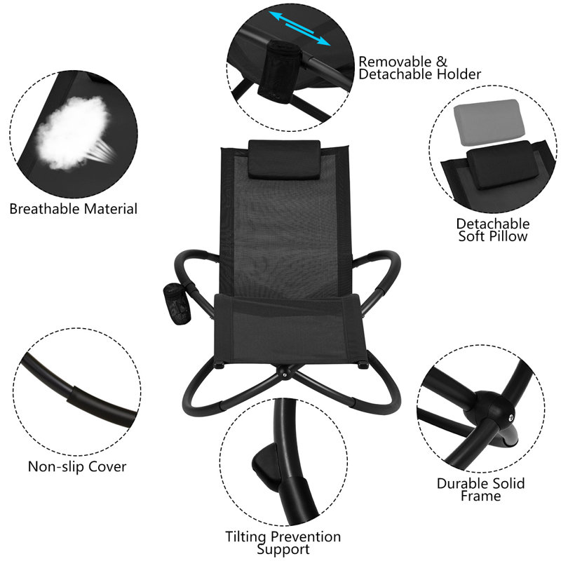 Insani Sun Lounger Patio Chaise Lounge