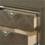 Table de chevet 2 tiroirs Skylar