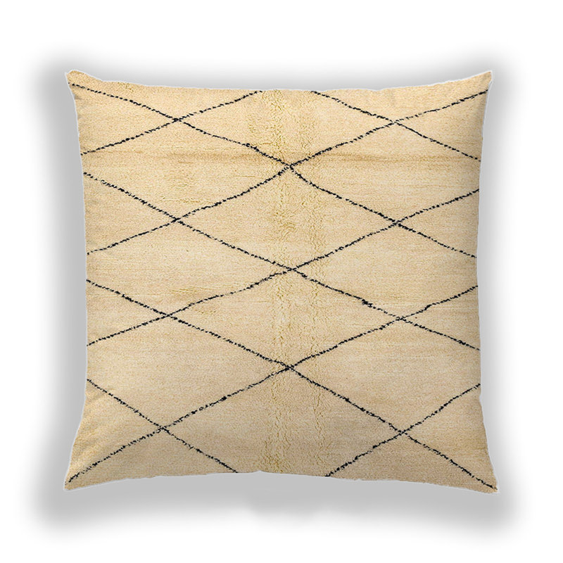 Coussin Abstract 2936, Microsuède
