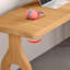 Bureaux en bois massif en L Burlywood-107286839-107286842