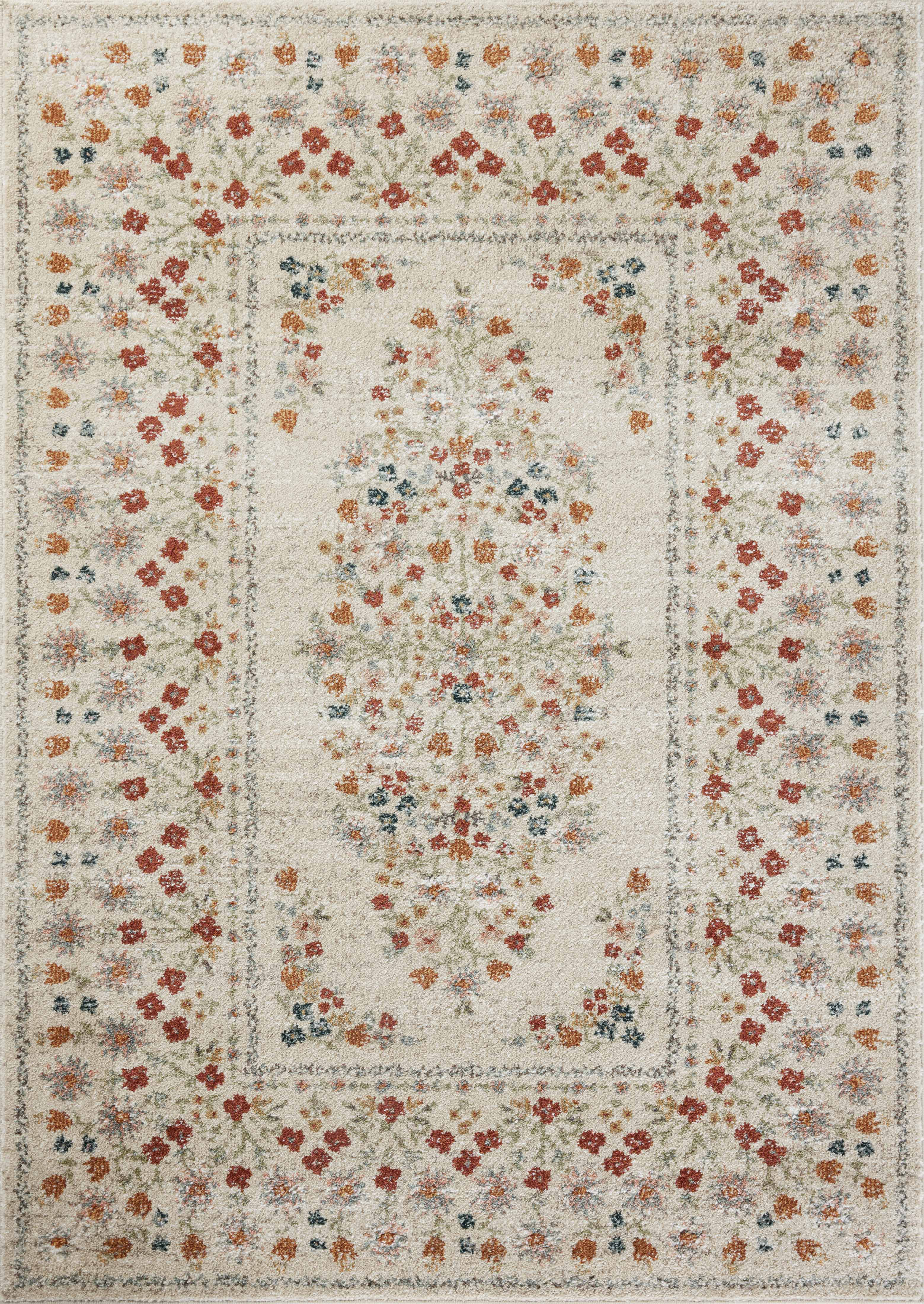 Rifle Paper Co. x Loloi Laurel Linen Area Rug & Reviews | Wayfair