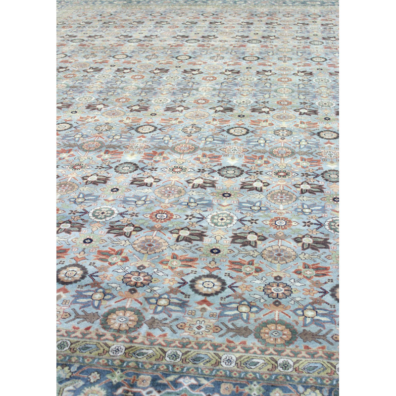 Mina Khani Hand Woven Wool Area Rug, Rectangle 12'1" x 18'2"