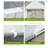 Walk-In Greenhouse, Outdoor Garden Warm Hot House With 4 Roll-Up Windows, 2 Zippered Doors And Weather Cover-113997877