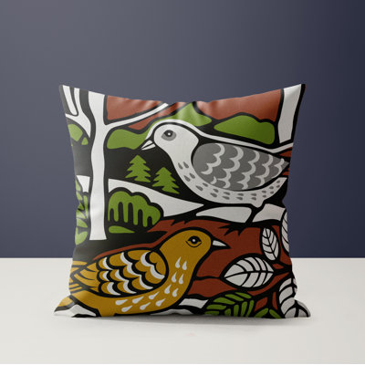 Amyro Microsuede Square Throw Pillow