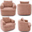 Fauteuil demi-tonneau pivotant rembourré-777522342-776504103