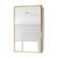 Armoire à pharmacie polyvalente avec miroir, offrant de multiples options d'installation et rangement fonctionnel