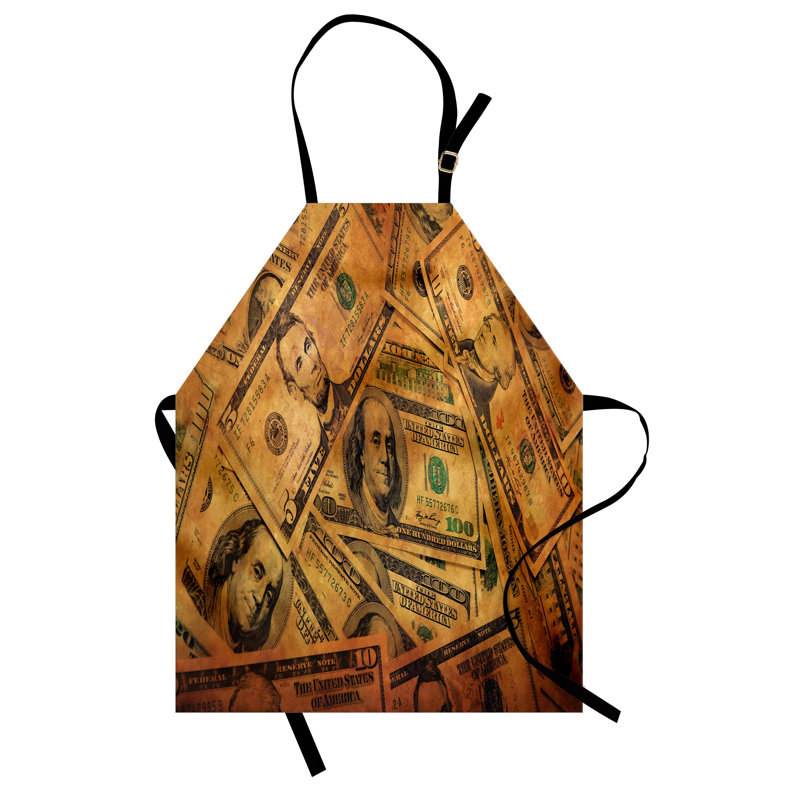 No Pattern Bib Apron
