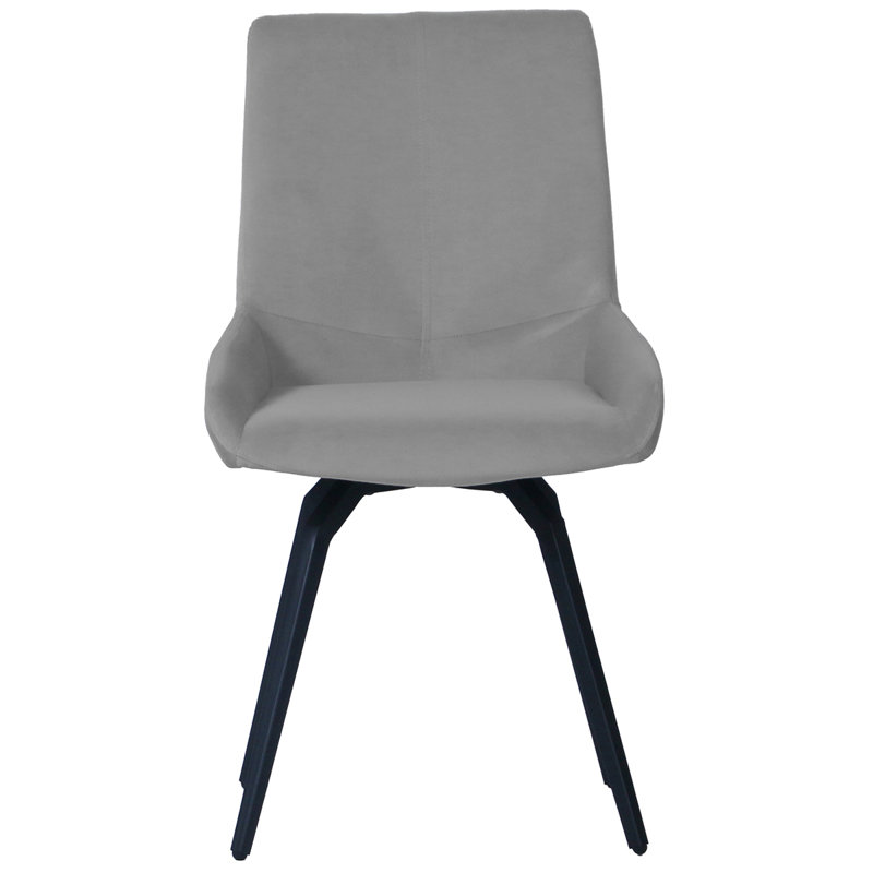 Swivel Dining Chair, Light Grey
