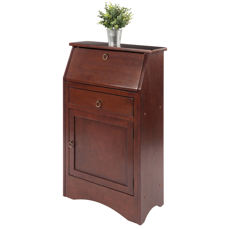 Baronvil Solid Wood Secretary Desk