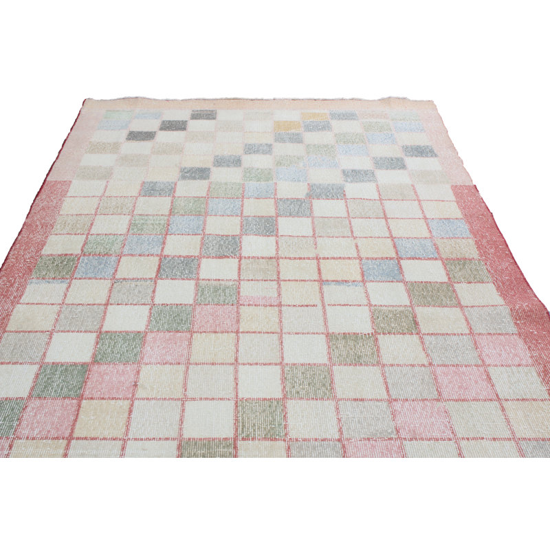 One-of-a-Kind 4'4" X 9'3" Hand Knotted Area Rug