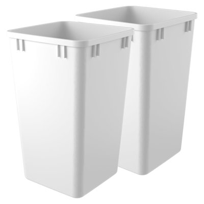 Rev-A-Shelf Polymer Replacement 35 qt. Trash Bin(s)
