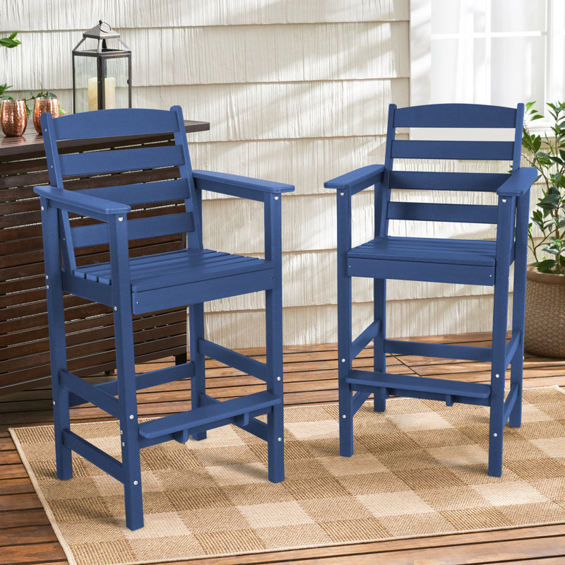 Chaise de bar d'extérieur Adirondack, Marine