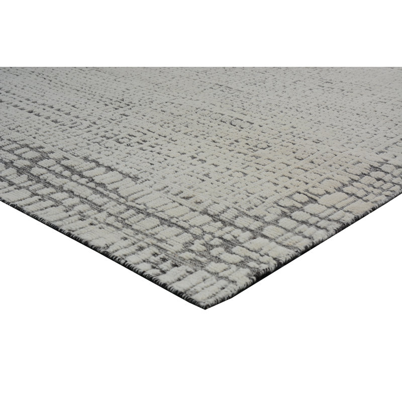 Wool Abstract Area Rug